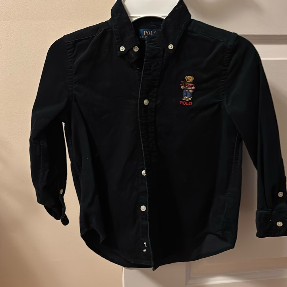 POLO Ralph Lauren button down corduroy shirt toddler